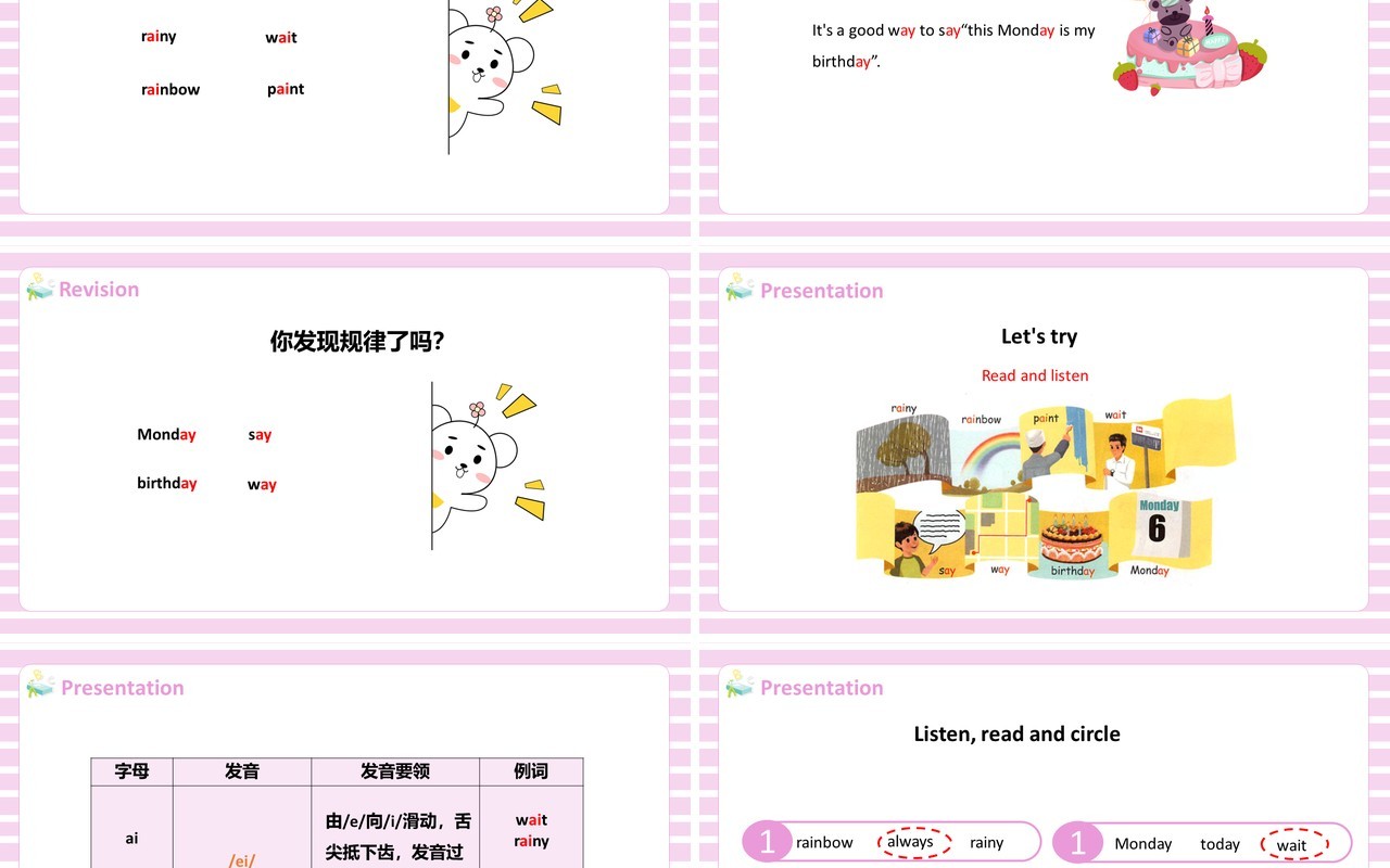 人教版五年级上册There is a big bed第3课时英语课件PPT模板