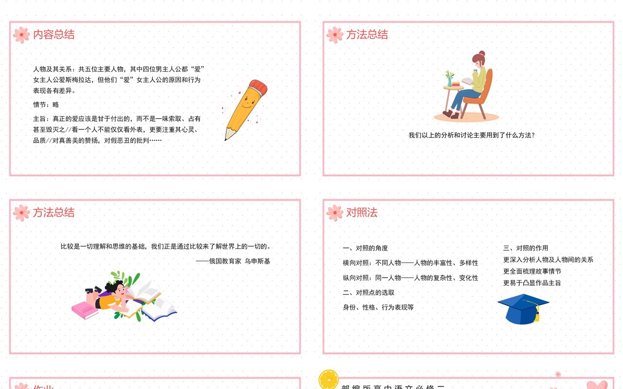 部编版高中语文必修二巴黎圣母院课件PPT模板