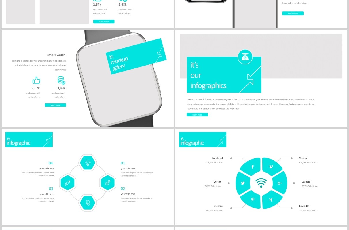 个人介绍求职竞聘工作汇报PPT模板版式设计Inside Out - Powerpoint Template