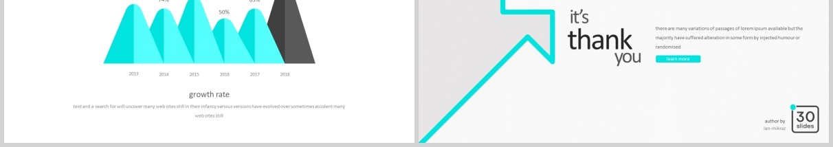个人介绍求职竞聘工作汇报PPT模板版式设计Inside Out - Powerpoint Template