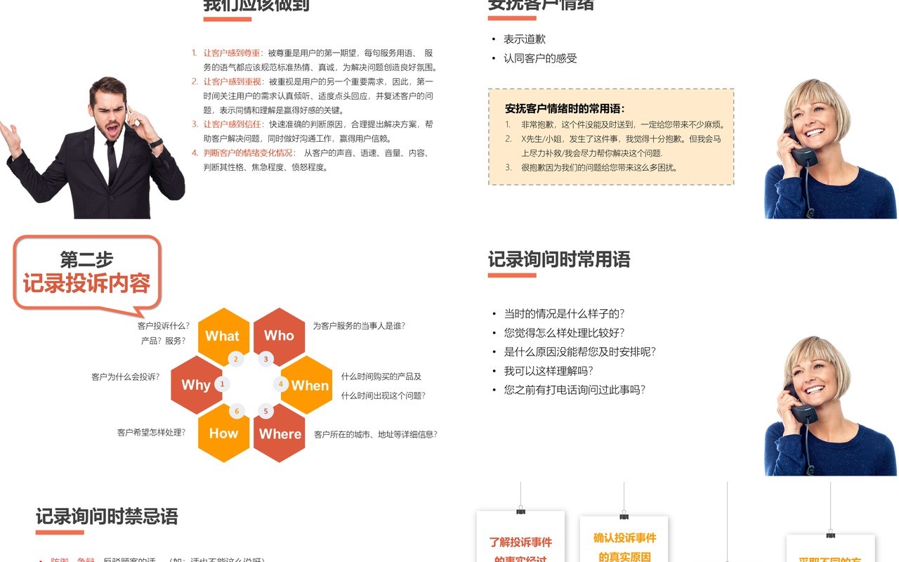 有效处理客户投诉培训PPT模板
