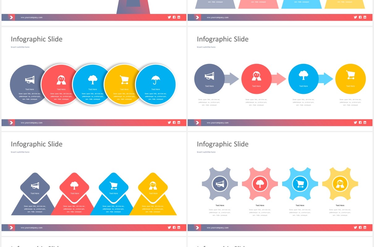 渐变色公司宣传产品展示工作报告PPT国外模板reysha powerpoint template