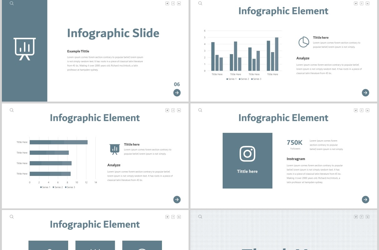 商务企业公司介绍PPT版式模板Jellopy - Powerpoint Template