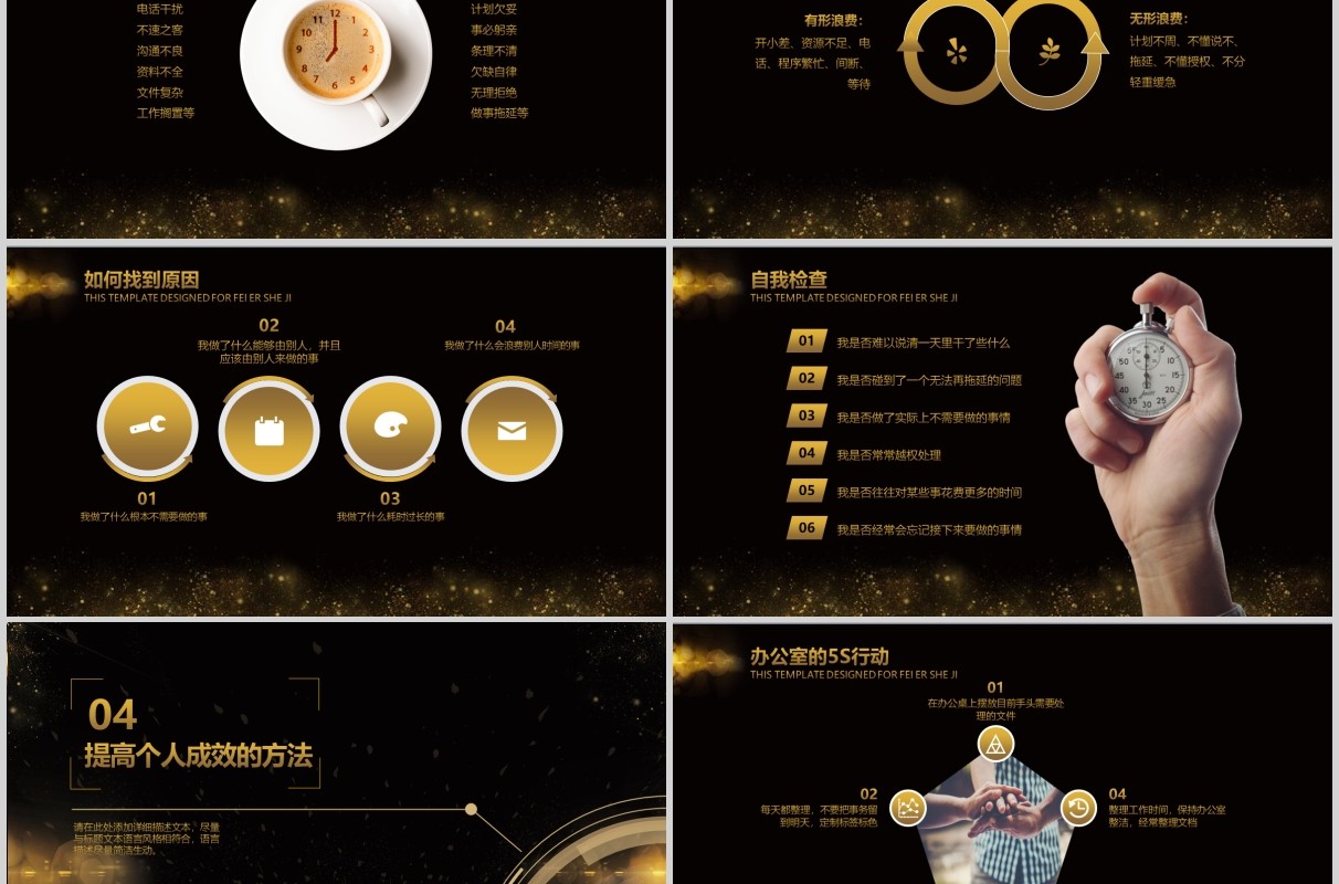 员工心态培训绩效激励时间管理PPT模板
