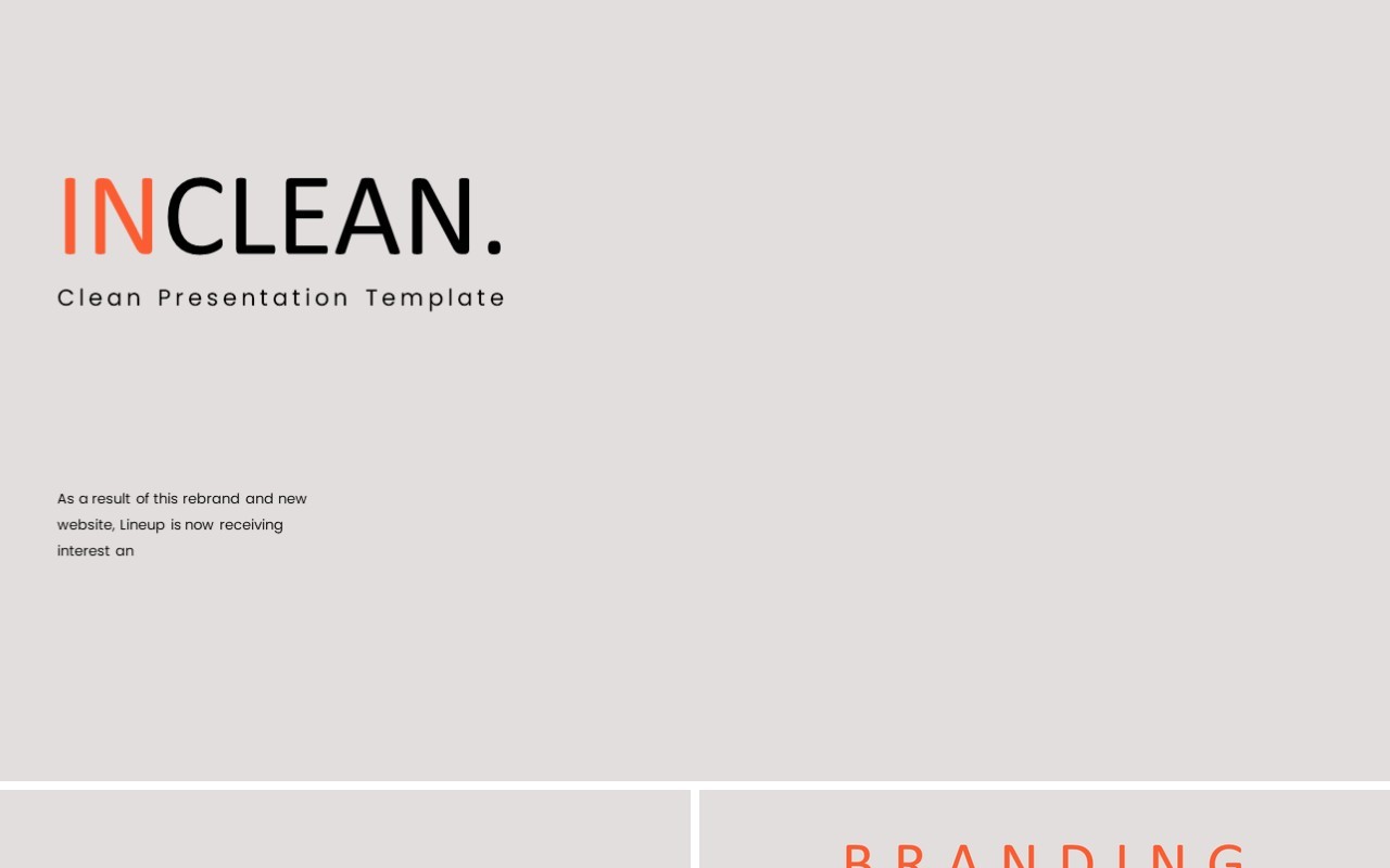 InClean Without Image