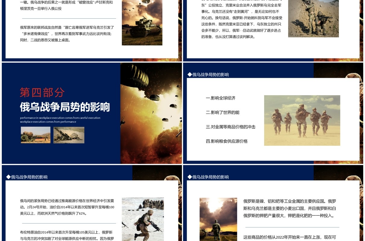 俄乌冲突专题俄罗斯和乌克兰的恩怨情仇动态PPT模板