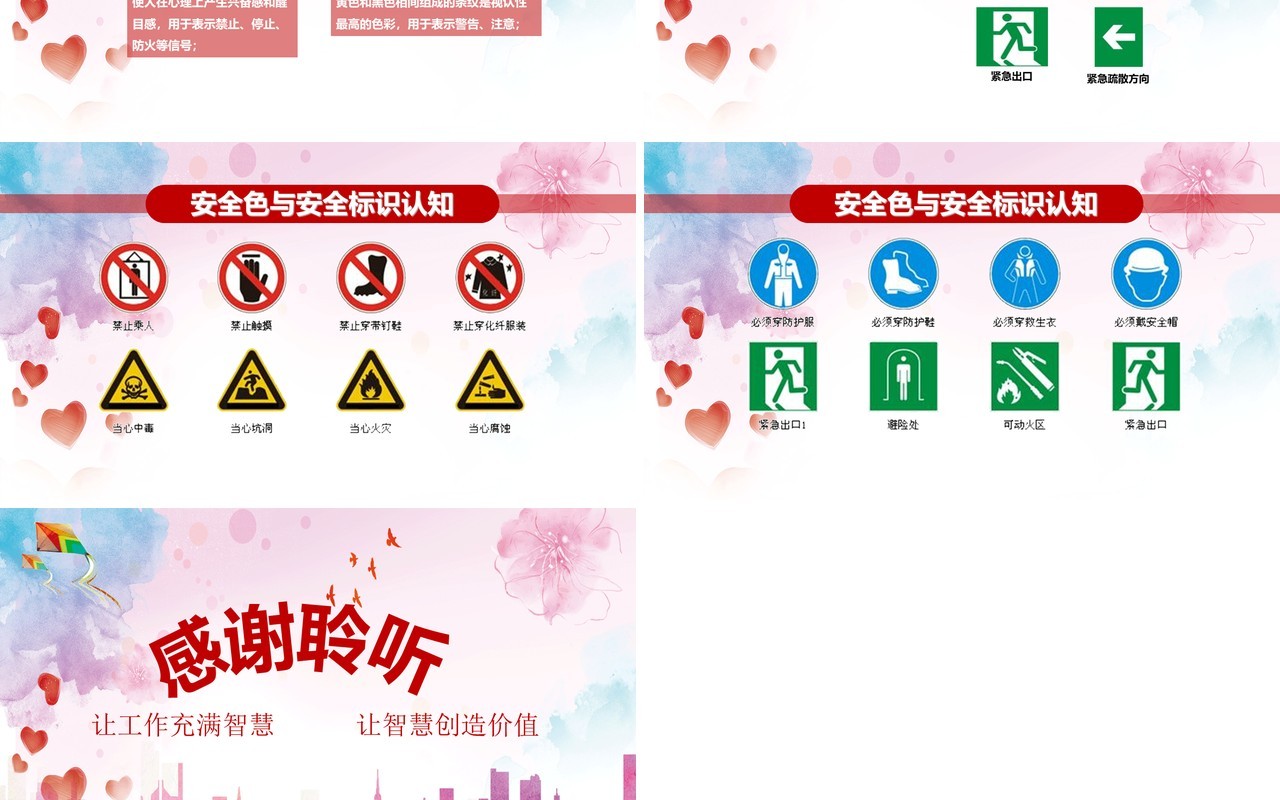 红色安全生产ppt安全培训