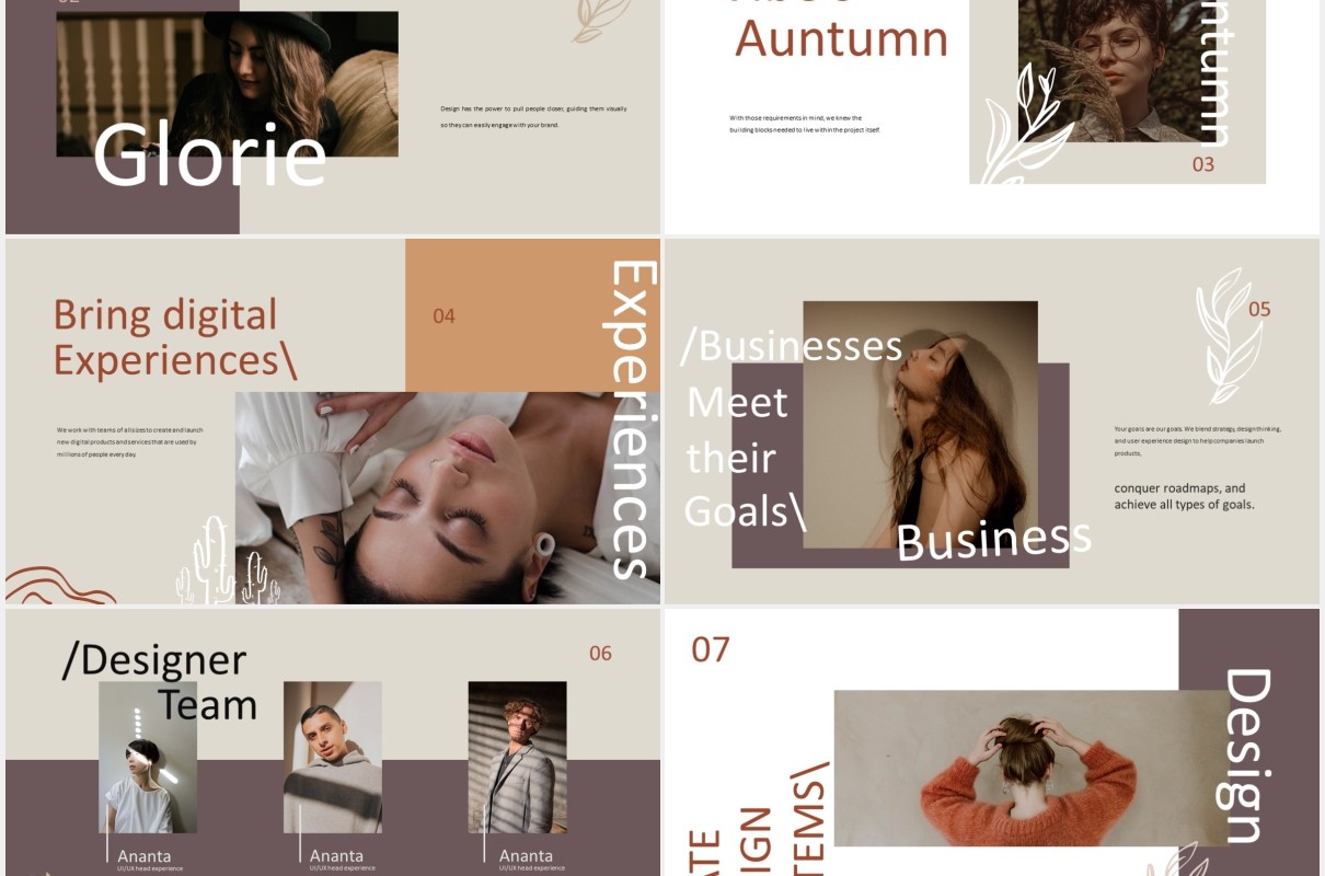 多功能创意商业PPT模板asoka multipurpose creative business powerpoint