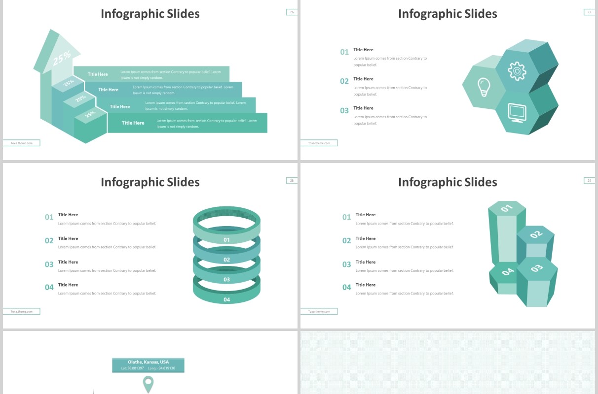 公司简介通用PPT模板Toxa powerpoint template
