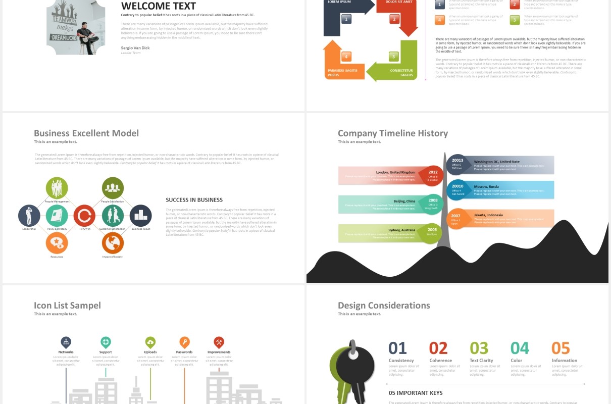 高端阶梯金字塔数据图表工作通用PPT模板fourty one powerpoint template