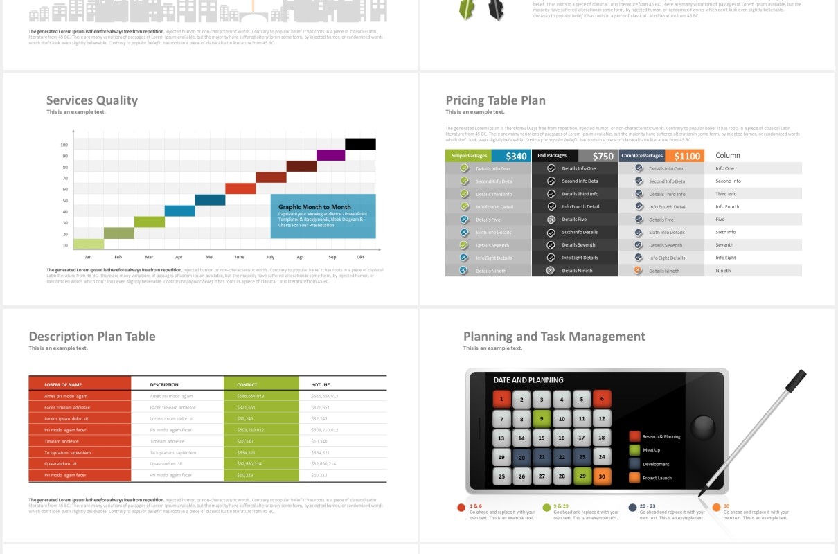 高端阶梯金字塔数据图表工作通用PPT模板fourty one powerpoint template