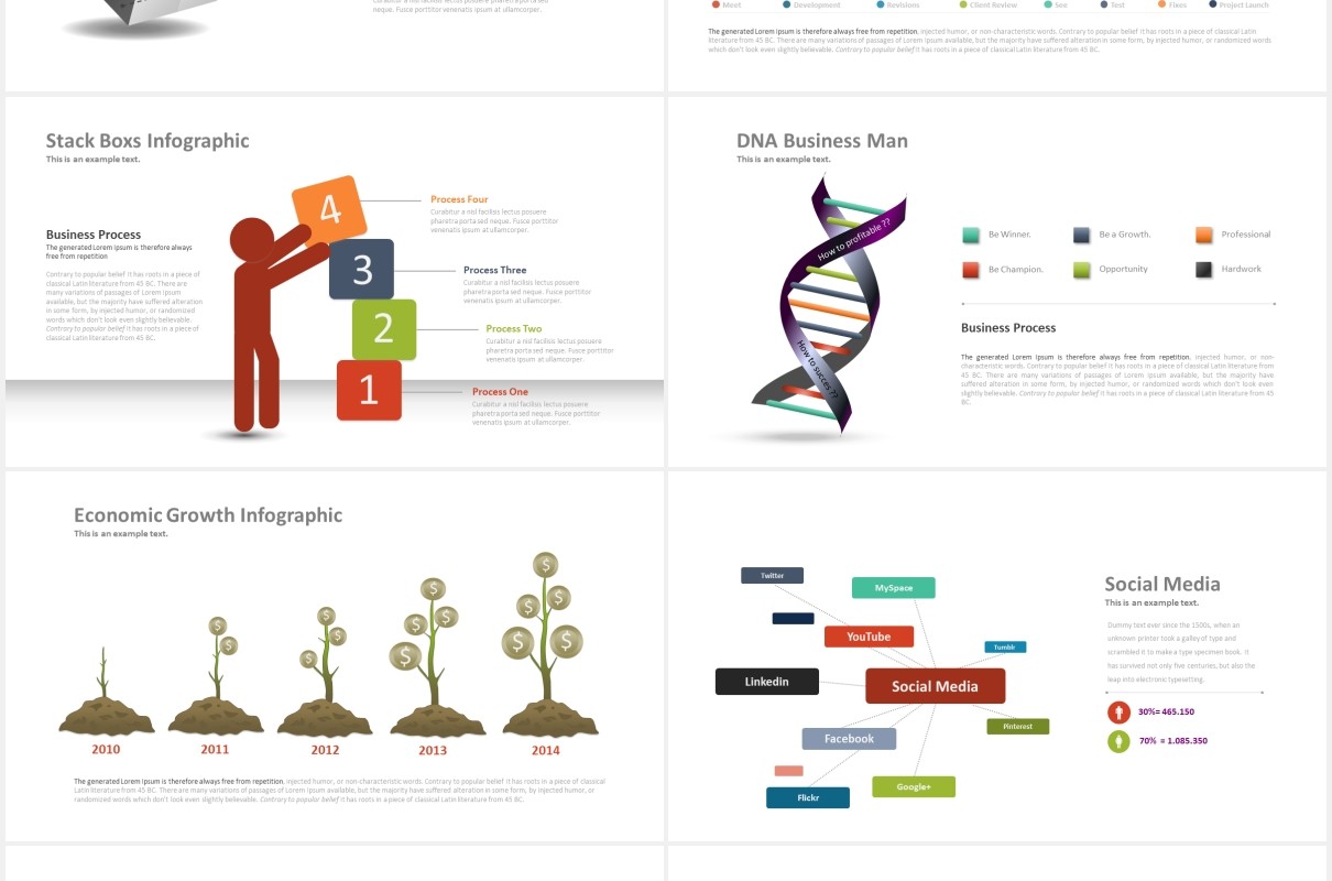 高端阶梯金字塔数据图表工作通用PPT模板fourty one powerpoint template