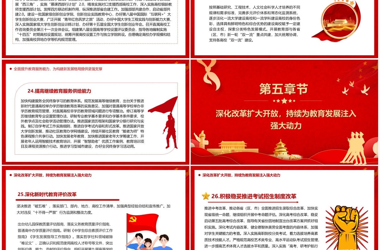 教育部颁布2022年教育工作要点PPT模板