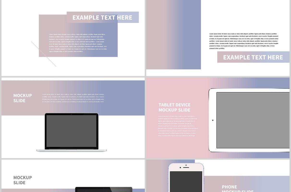 现代简约PPT模板版式设计Minimal Modern Powerpoint