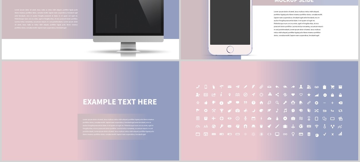 现代简约PPT模板版式设计Minimal Modern Powerpoint