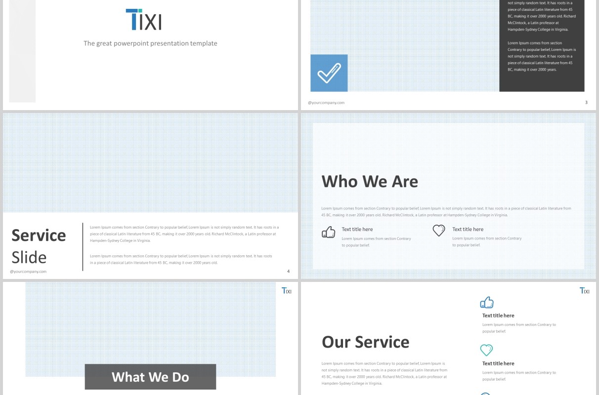 公司宣传企业介绍PPT模板版式设计Powerpoint Template