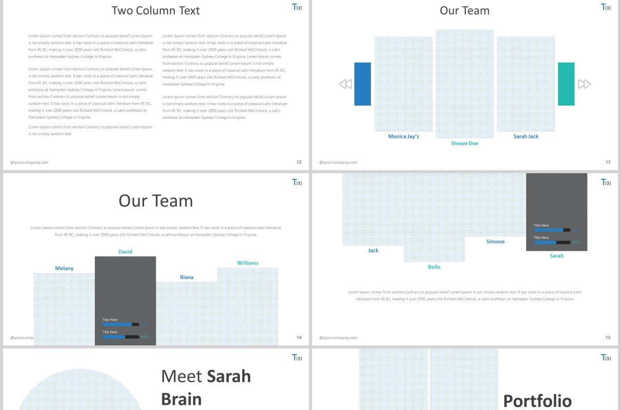 公司宣传企业介绍PPT模板版式设计Powerpoint Template