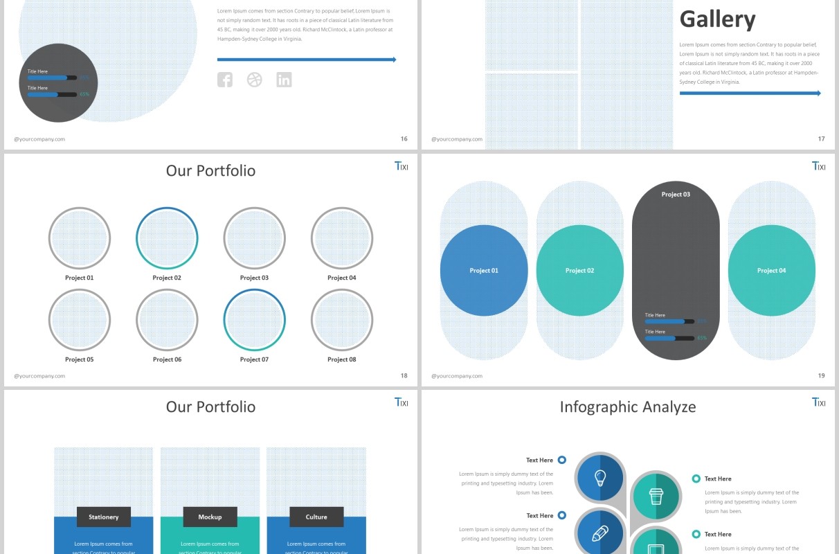 公司宣传企业介绍PPT模板版式设计Powerpoint Template