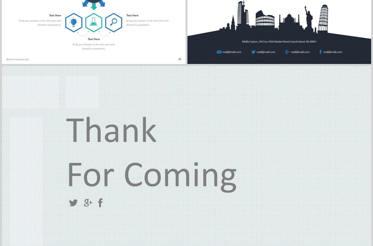 公司宣传企业介绍PPT模板版式设计Powerpoint Template