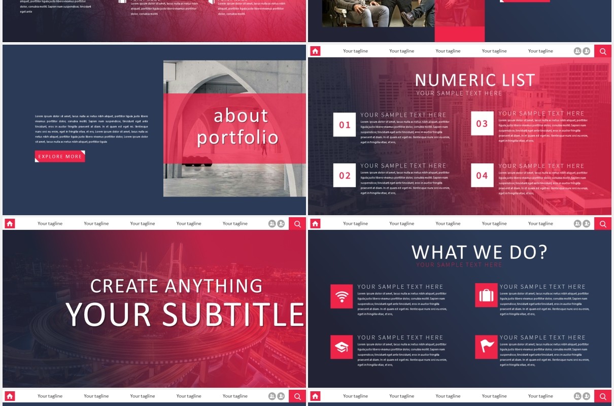 渐变市场工作分析PPT模板Analysiz Powerpoint