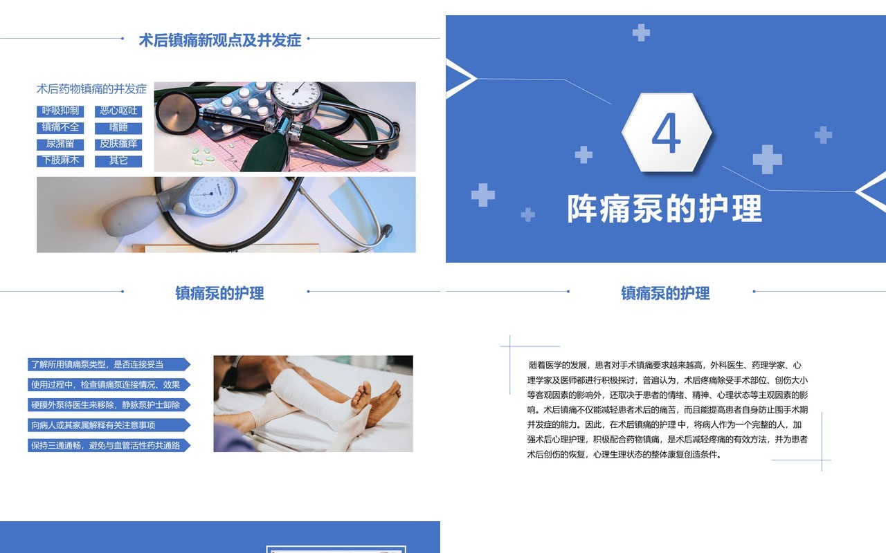 术后疼痛护理查房知识教育培训PPT模板