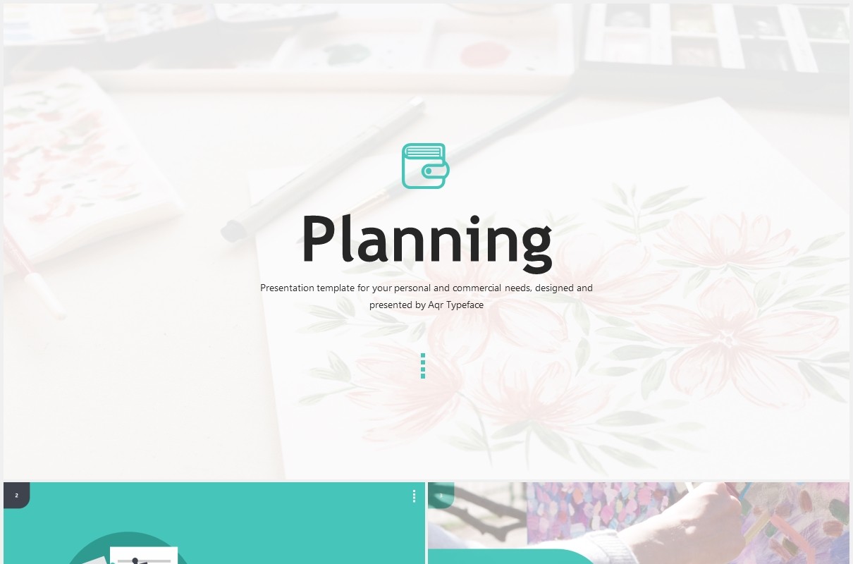 国外工作计划总结汇报PPT模板Planning - Powerpoint Template