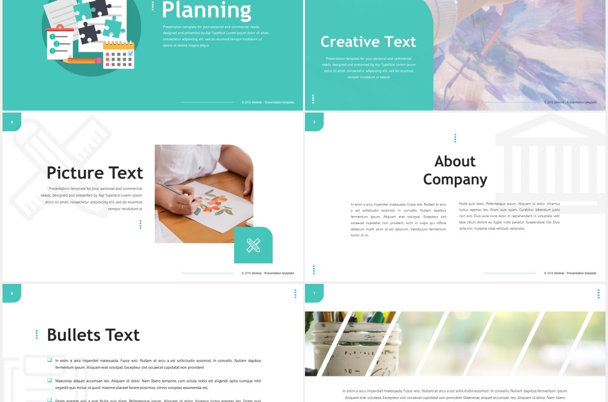 国外工作计划总结汇报PPT模板Planning - Powerpoint Template