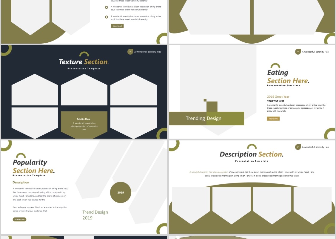 美食餐饮计划书PPT模板Foodiezz Powerpoint Template