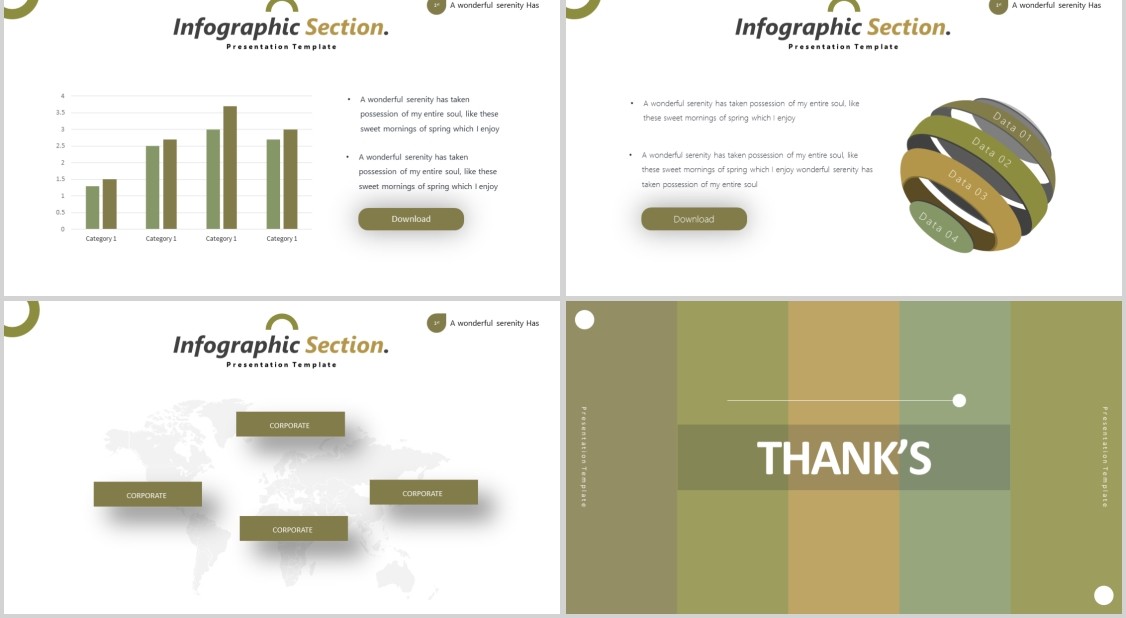 美食餐饮计划书PPT模板Foodiezz Powerpoint Template