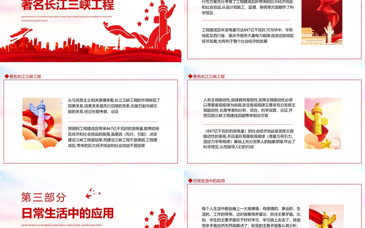 马克思主义与现实生活动态PPT模板