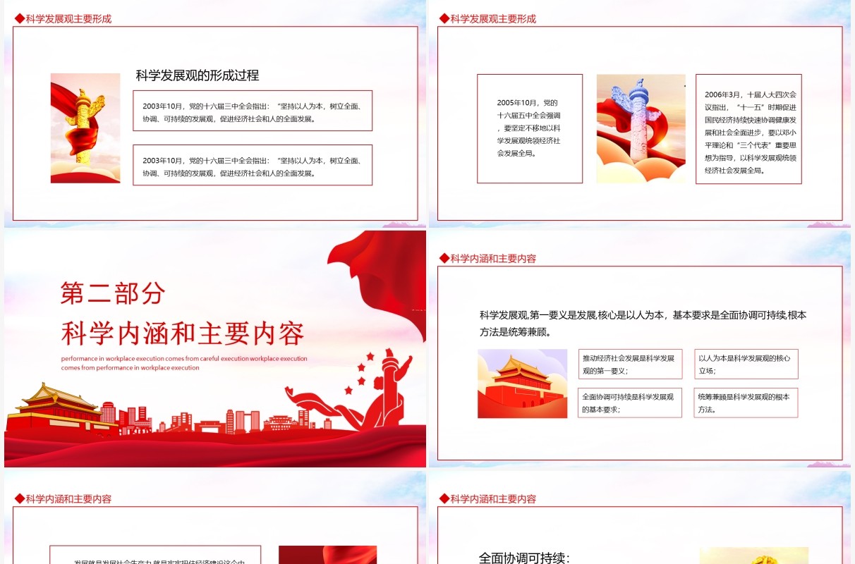 毛泽东思想和中国特色社会主义理论体系概论动态PPT模板
