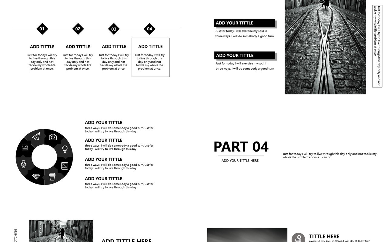 简约艺术工作通用汇报PPT模板ART TEMPLATE