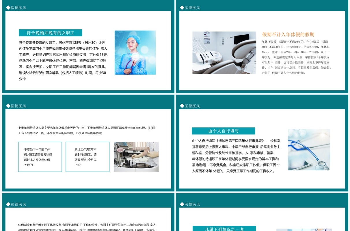 医德医风医德就是医护人员应有的职业道德动态PPT模板