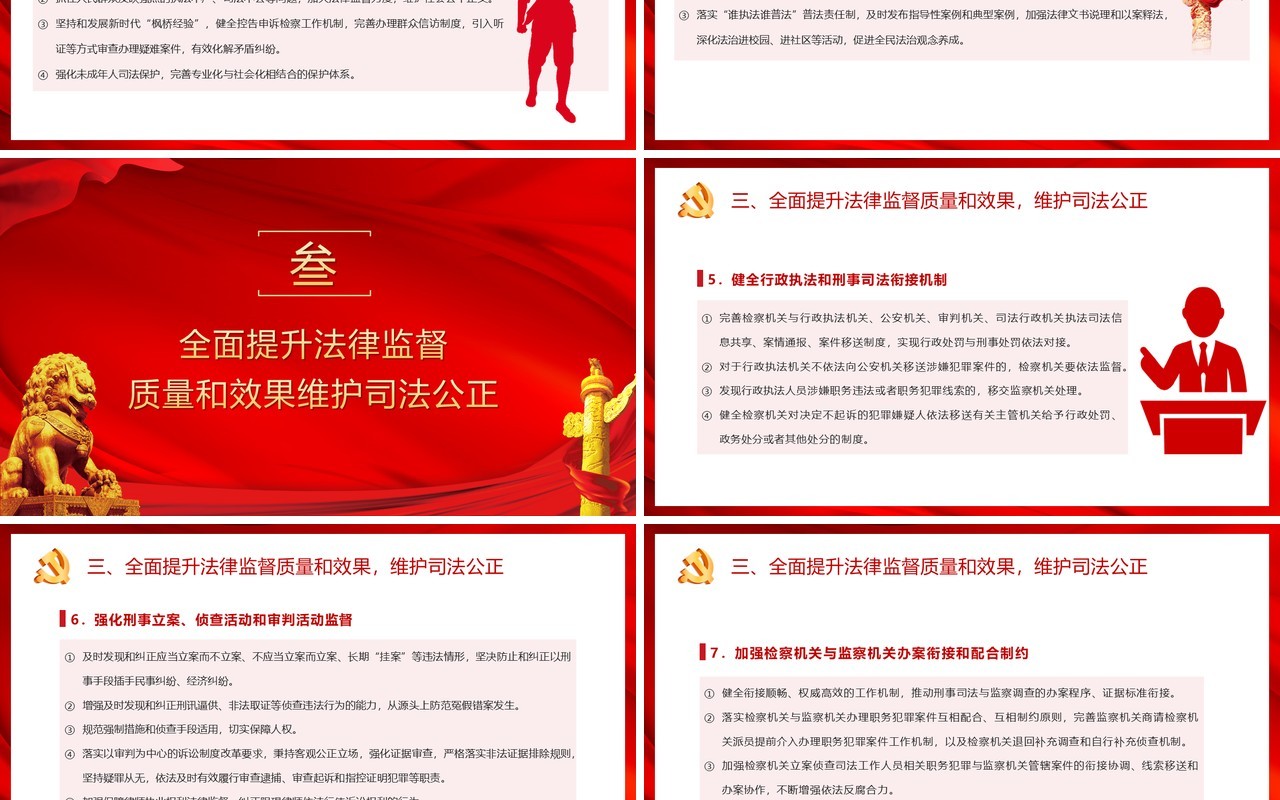 关于加强新时代检察机关法律监督工作的意见 ppt课件
