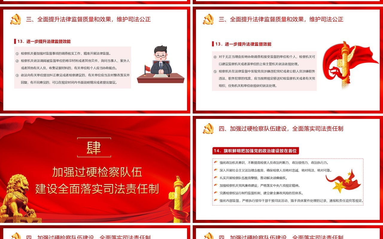 关于加强新时代检察机关法律监督工作的意见 ppt课件