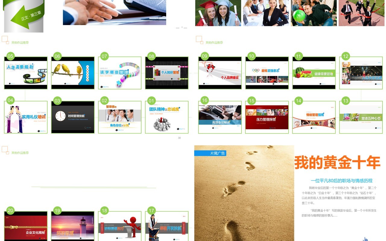 简约员工培训如何制定计划PPT模板