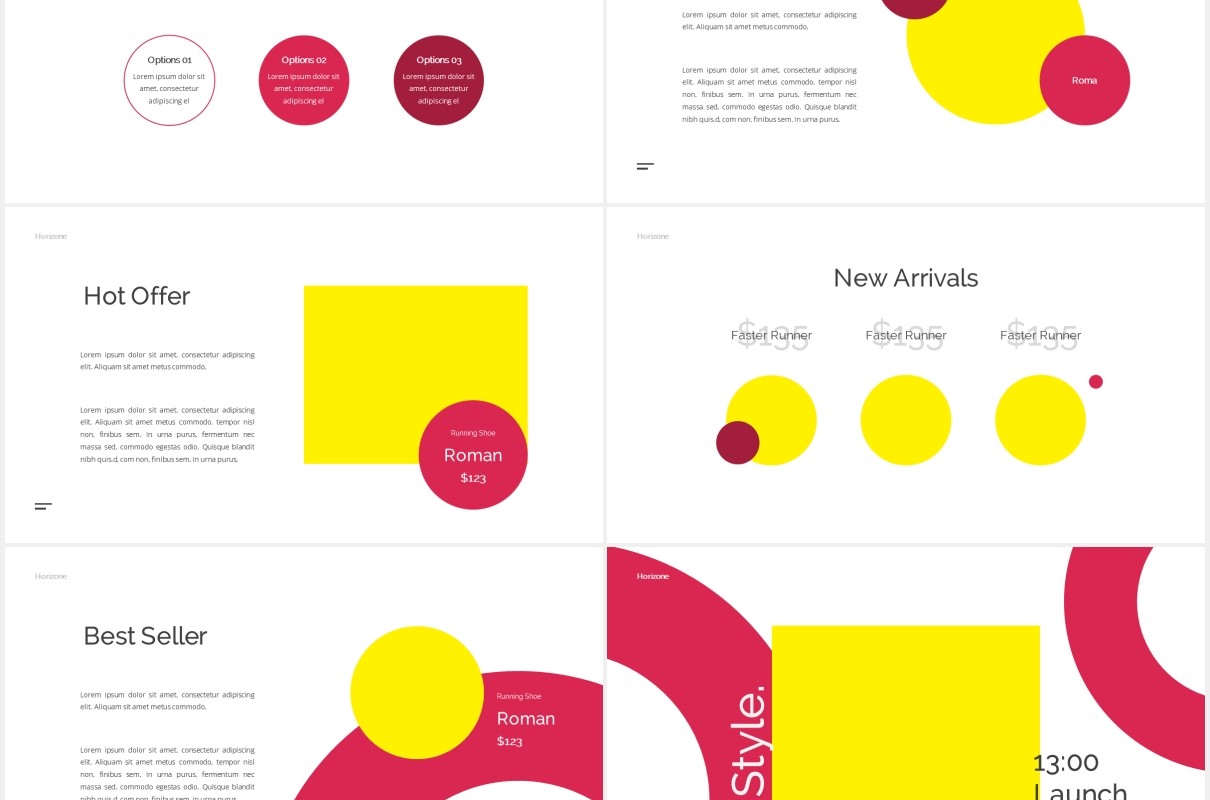 鞋店宣传介绍PPT图片版式设计模板Shoes Store Powerpoint Template