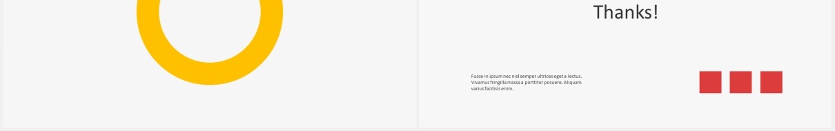 红黄双色公司介绍图文排版设计PPT模板INDUXTRY - Company Profile Powerpoint Template