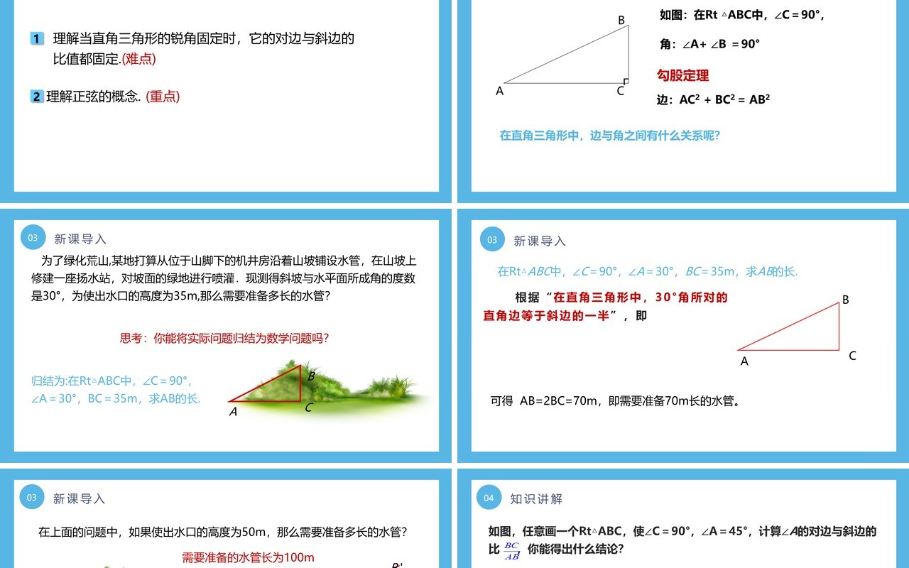 部编版九年级下册数学第三单元课件