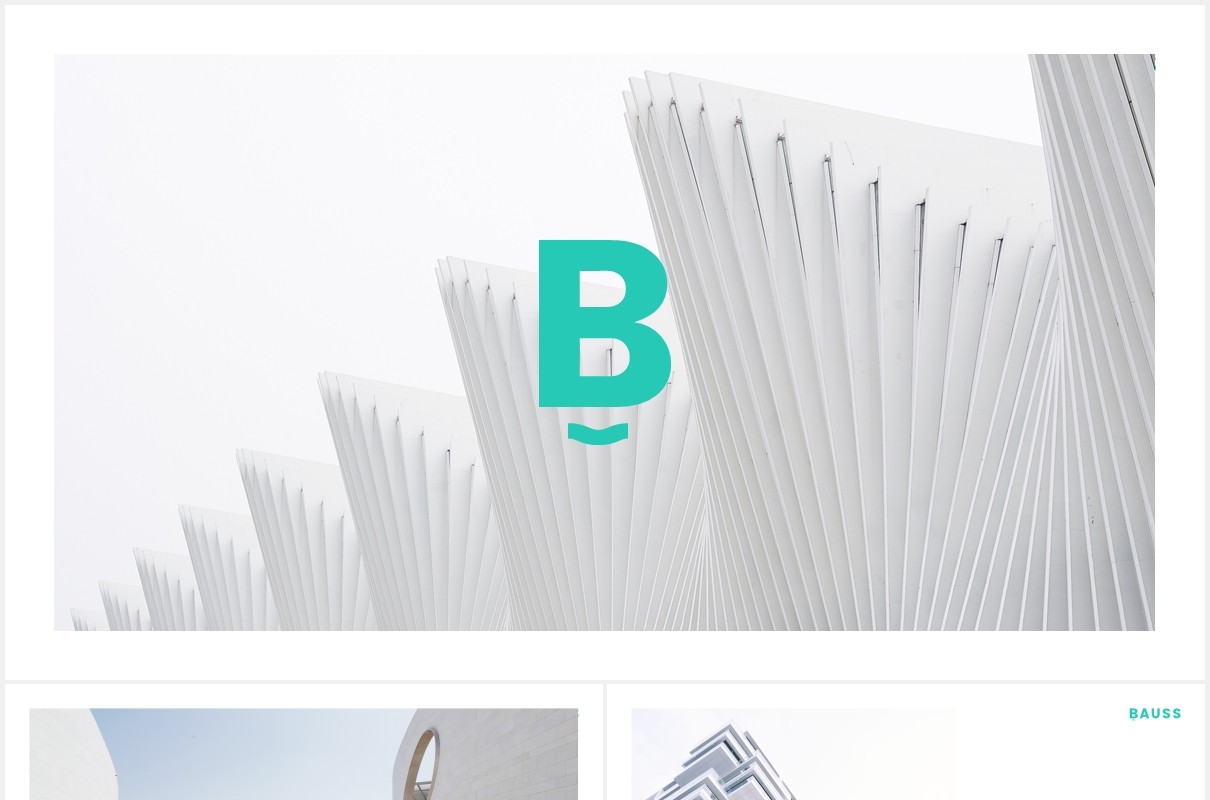 商业企业公司宣传介绍PPT模板bauss simple corporate powerpoint template