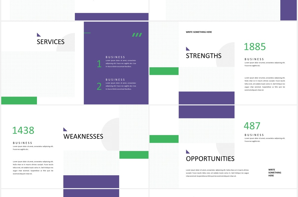 企业介绍项目宣传图文排版设计PPT模板FORMA - Formal Powerpoint Template