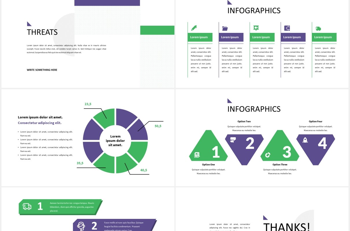 企业介绍项目宣传图文排版设计PPT模板FORMA - Formal Powerpoint Template