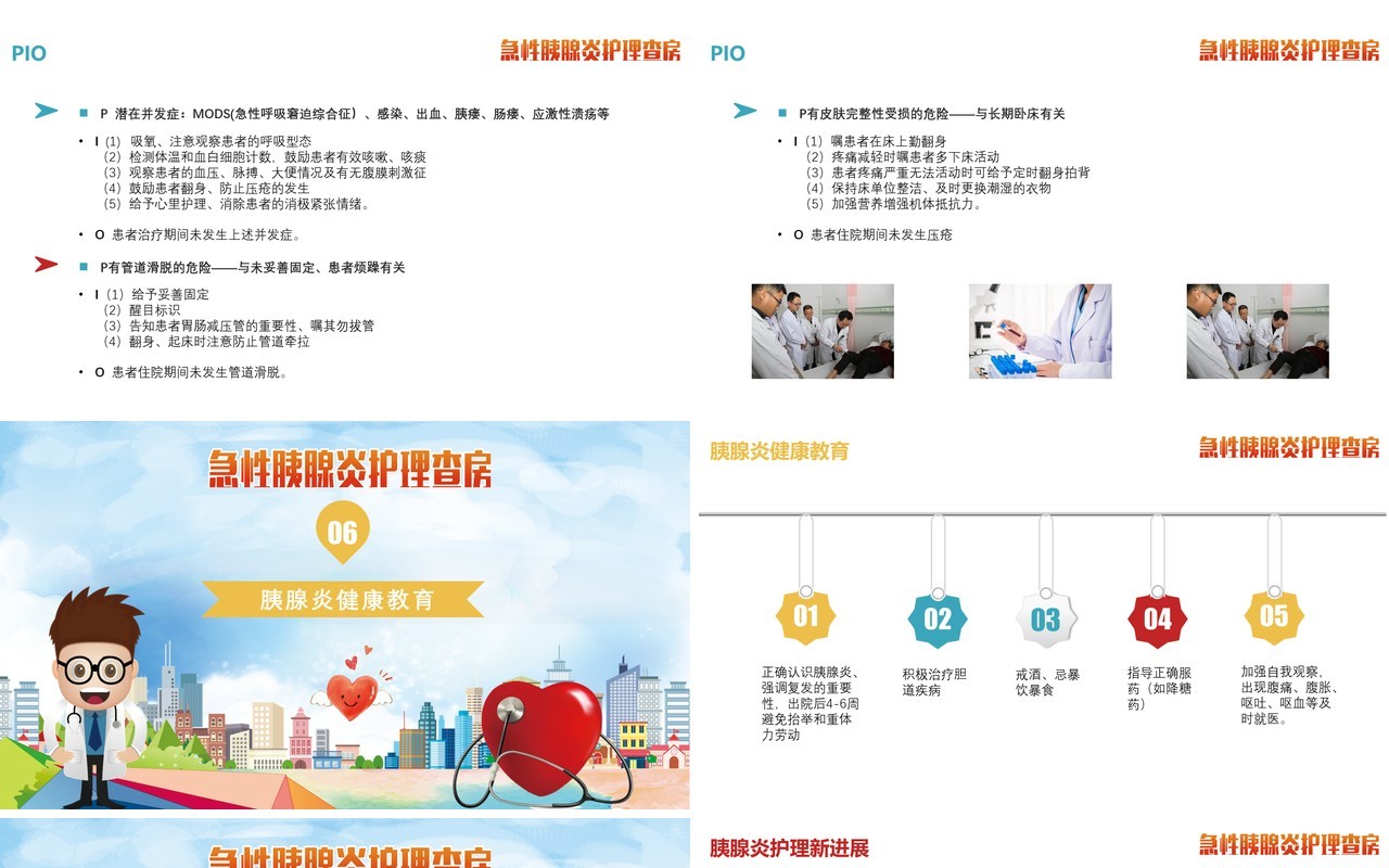 急性胰腺炎护理查房PPT模板