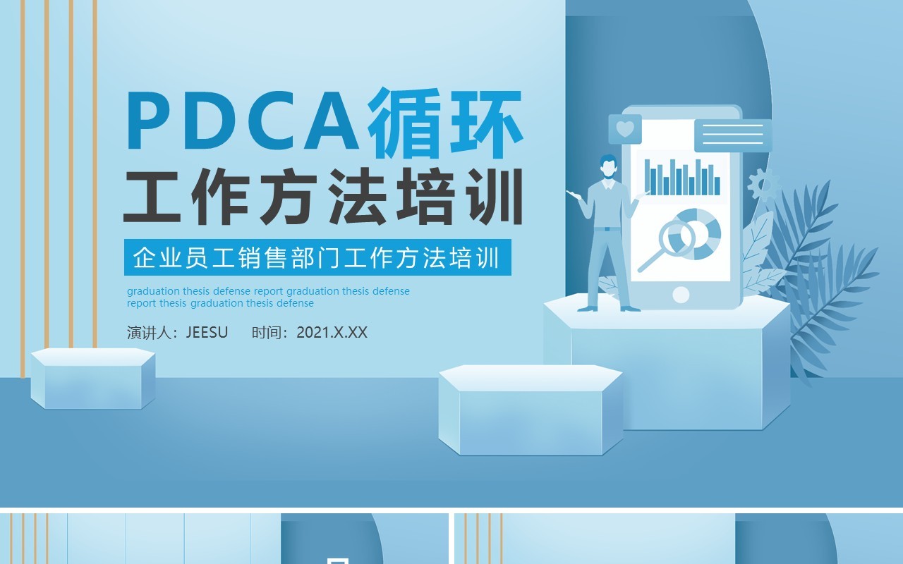 企业员工PDCA循环工作法学习培训PPT