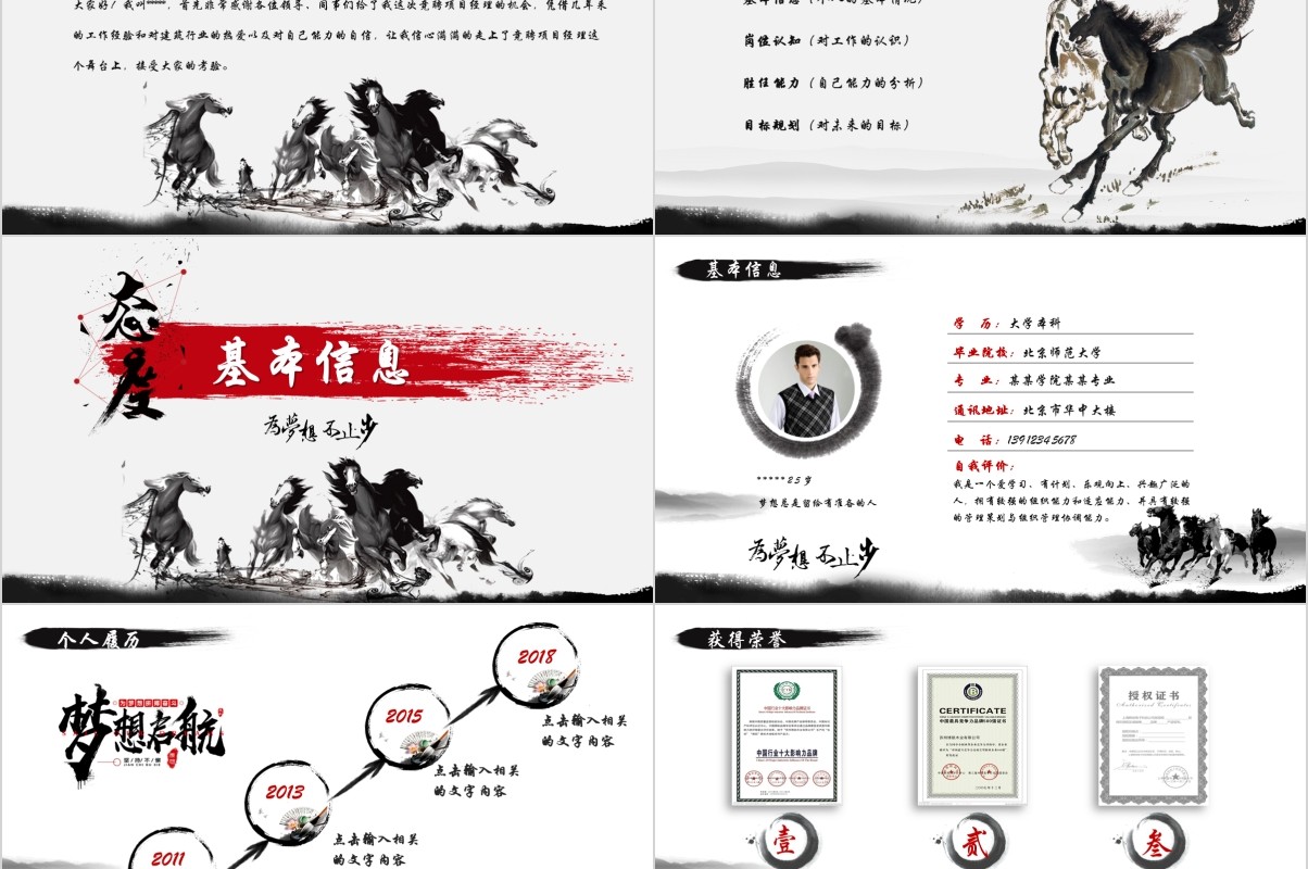 岗位竞聘PPT模板-05