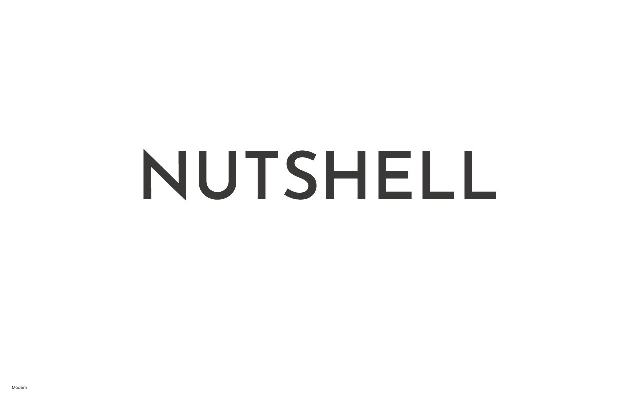 NUTSHELL TEMPLATE
