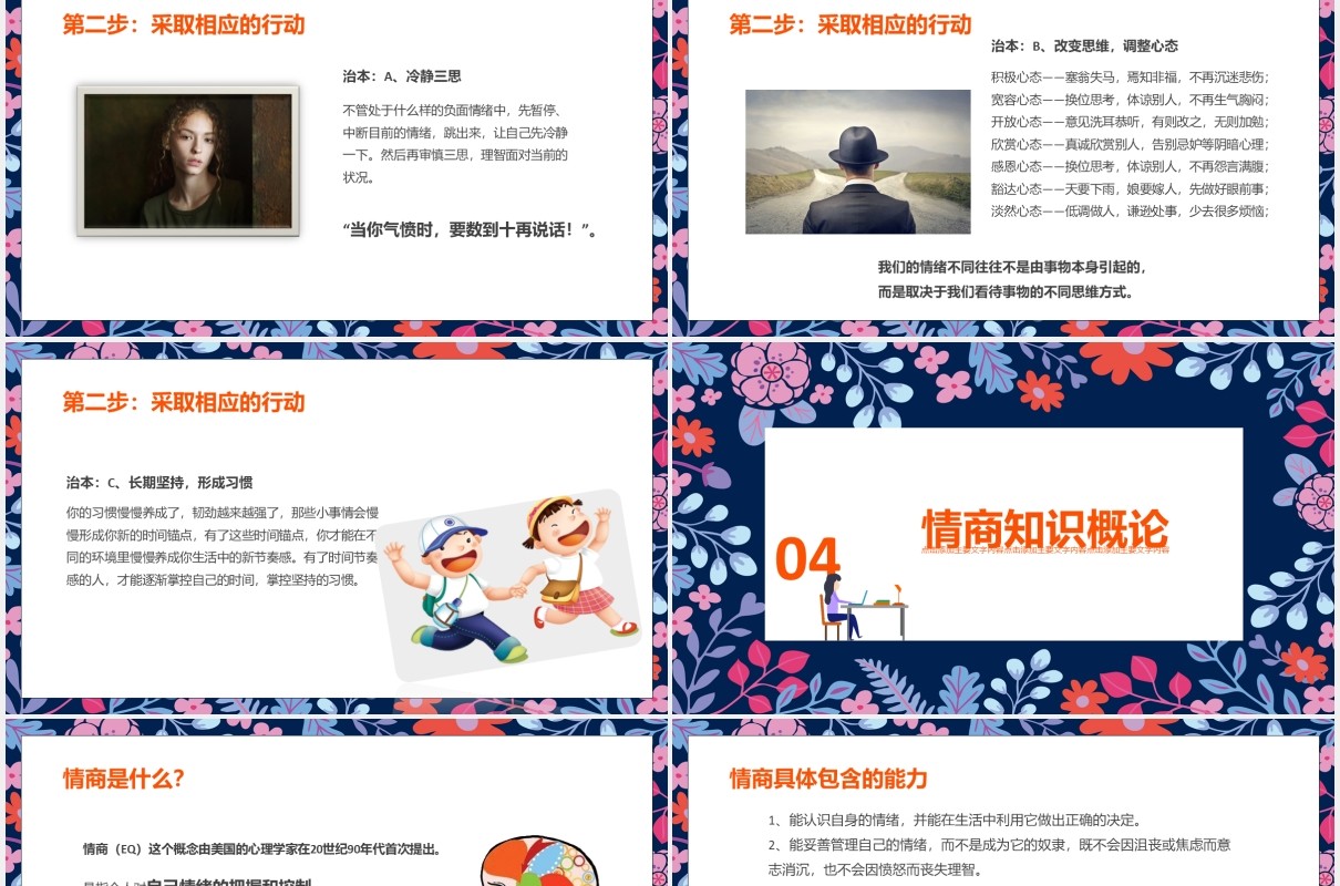 公司员工团队建设情绪管理培训课件PPT模板