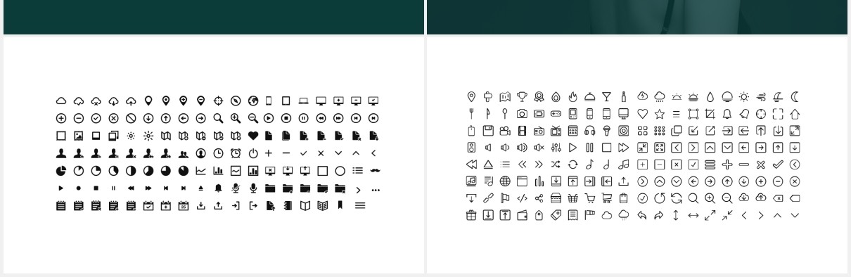 时尚作品图片展示PPT模板Proposal Minimal Powerpoint