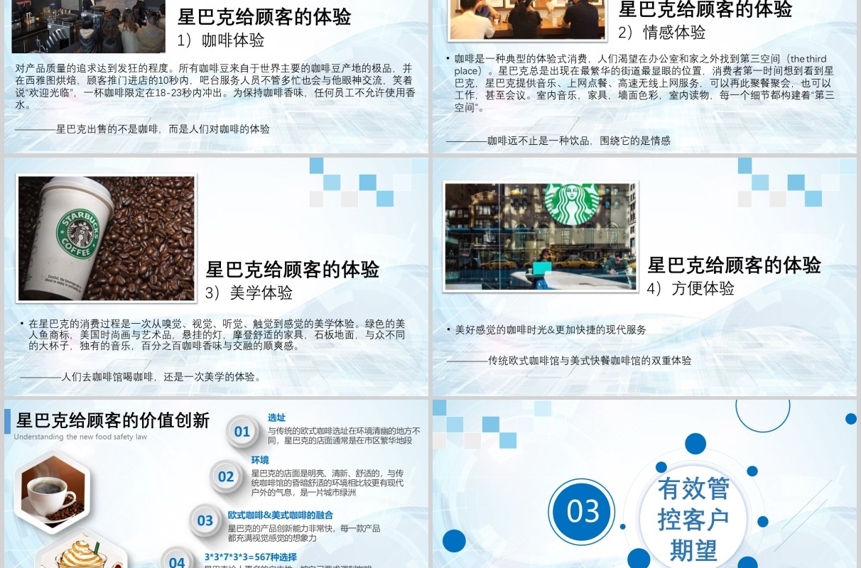 简约微粒体蓝色客户关系管理图文培训课件ppt模板