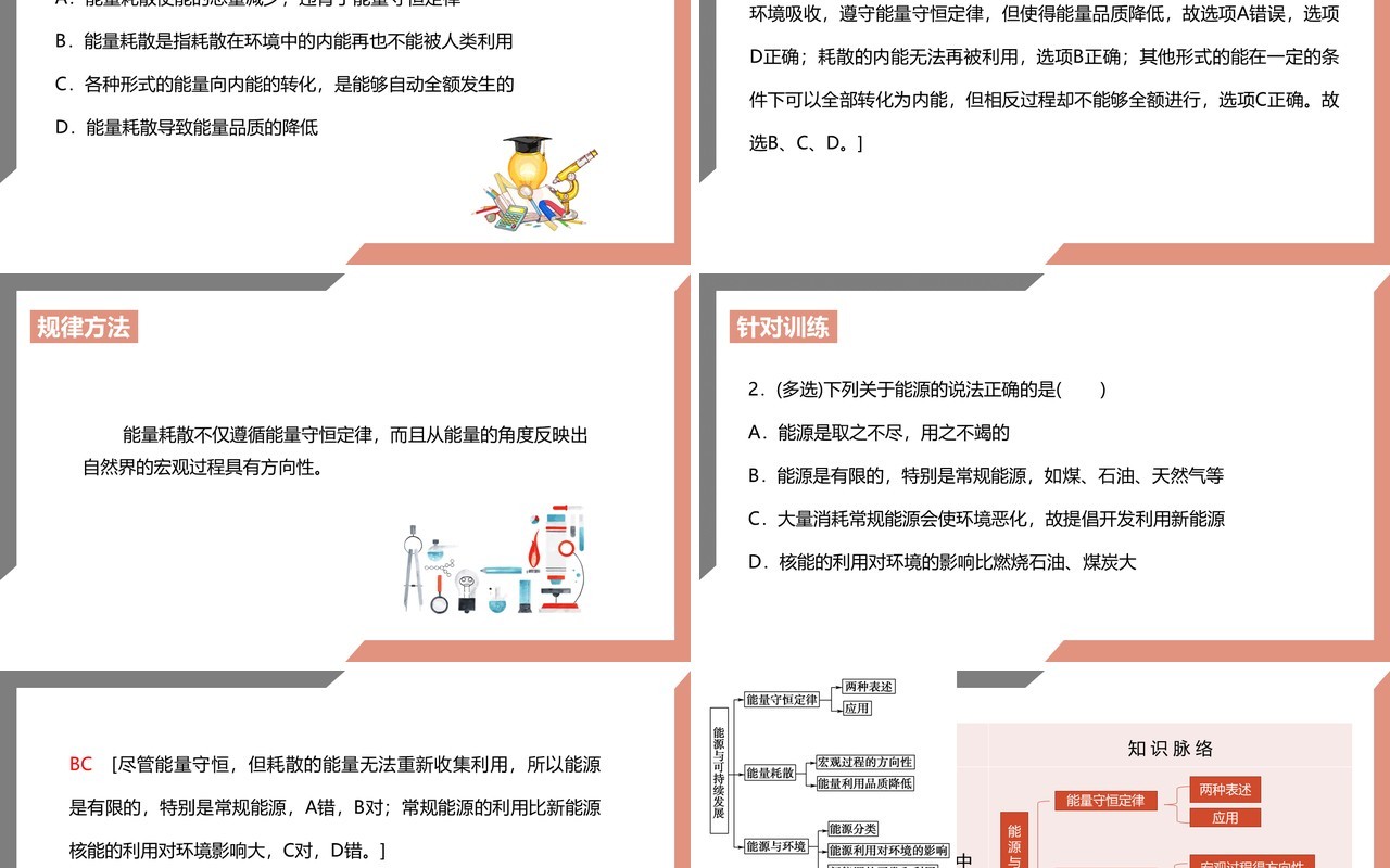 部编版九年级物理全册能源与可持续发展课件PPT模板
